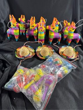 Mexican Fiesta Party Decorations lot
